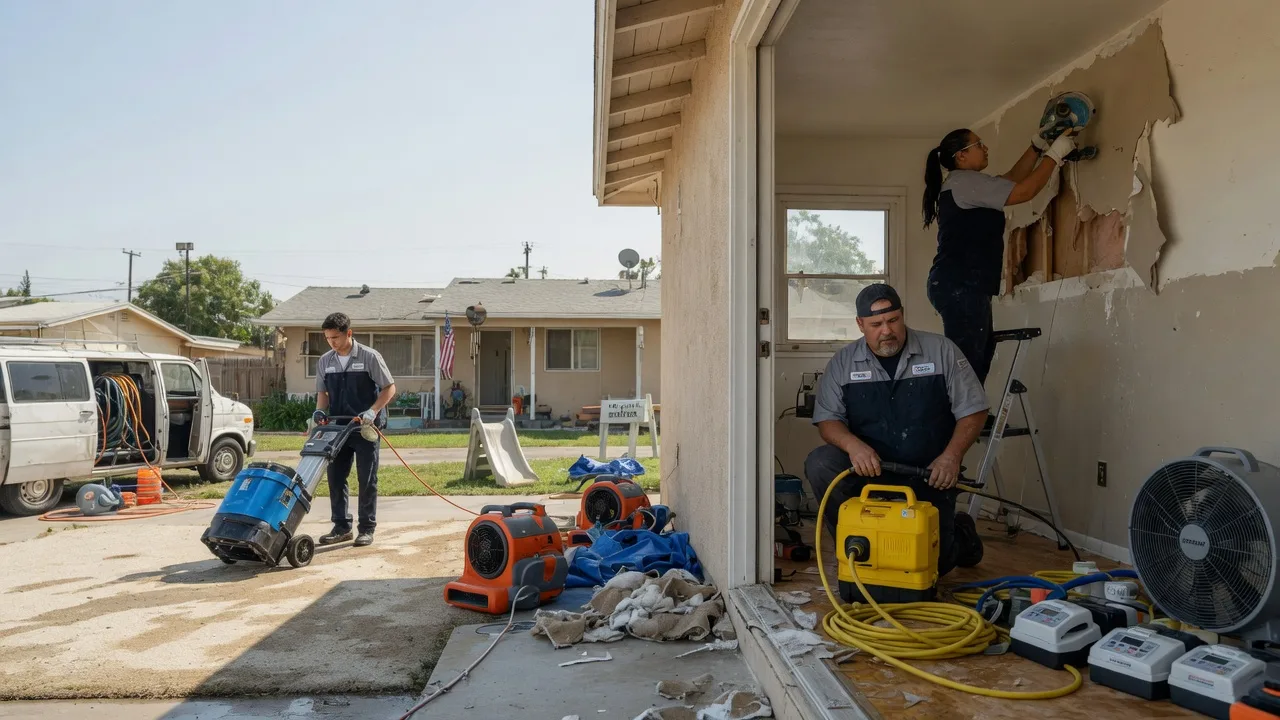 Water Damage Restoration in Hammon, OK near me